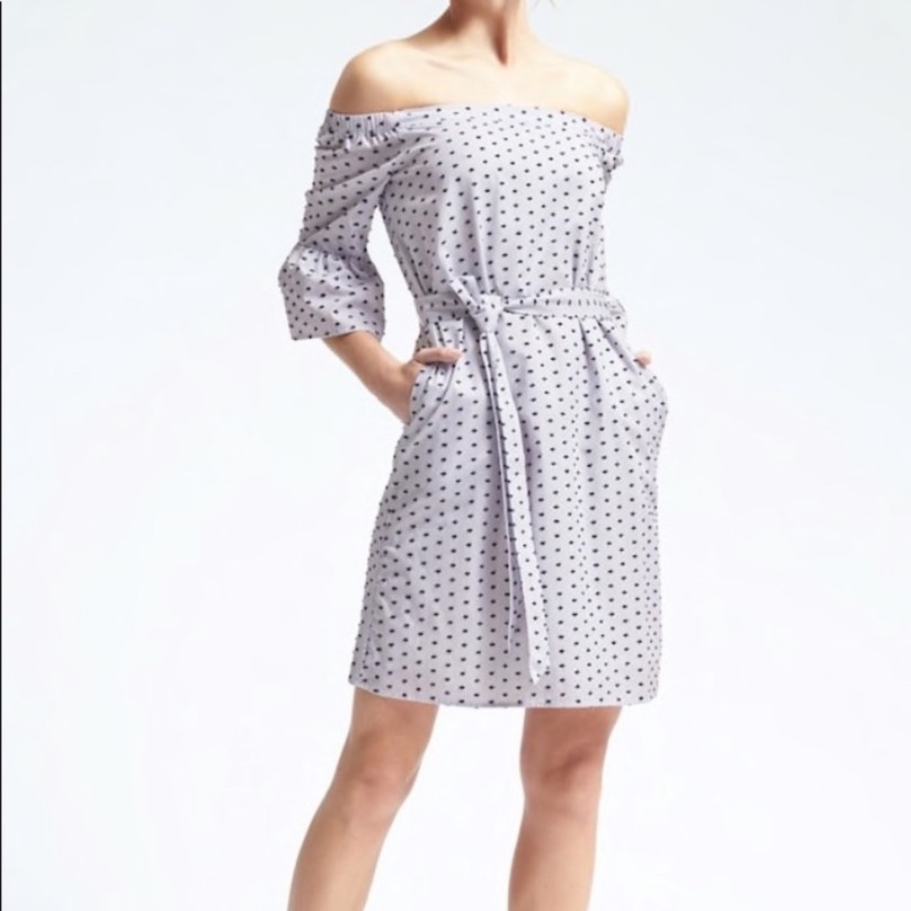 Banana Republic NWT Polka Dot Dress - Size XS